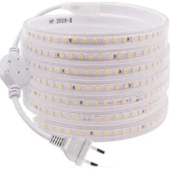 LED páska 2835 LED pásek sada 100 LED/m 3m teplá bílá 230V IP67