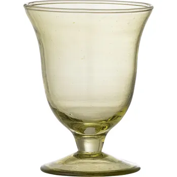 Sklenice Bloomingville, Sklenice na víno Florentine z recyklovaného materiálu 140 ml zelená - Formadore