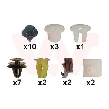 Montážní sada, blatník VAN WEZEL 3388796