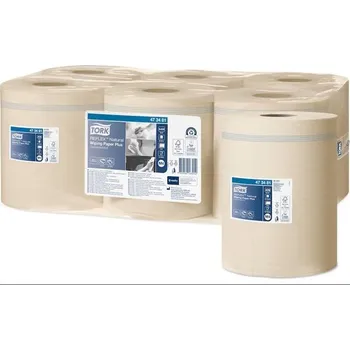 Papírový ručník Papírové utěrky Reflex, přírodní, 2-vrstvé, systém M4, Advanced, 6 rolí, TORK 473481 TORK