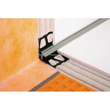 Stavební profil DILEX-EK Dilatace kout PVC, H=11/10mm, 2,5m - Šedá