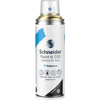 SCHNEIDER Akrylový sprej Schneider Paint-It 030 - zlatá metalíza 609365