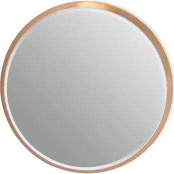 Zrcadlo Zlaté fazetové zrcadlo retro 100 cm 12F-361