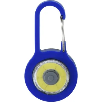 LED svítilna přívěsek na klíče s klipem na klíče, mini kapesní lampička