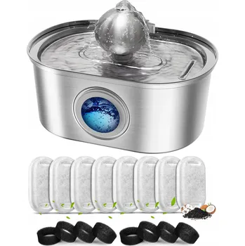 miska pro kočku Automatická FONTÁNA s pítkem pro PRO KOČKY a psy, tichý filtr, 3 200 Ml