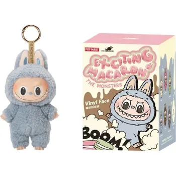 plyšák Plyšová figurka ve stylu Labubu - modrý Sea Salt Coconut (V1 Exciting Macaron edition)