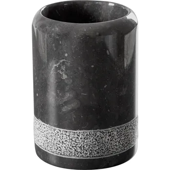 POSH sklenka na postavení, mramor, šedá