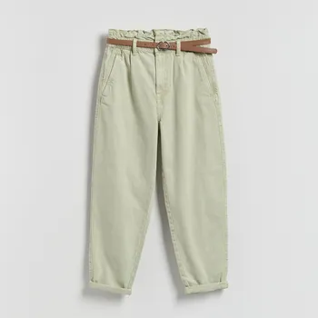 Dámské džíny Reserved - Džíny paperbag - zelená - 148IL-07J - 148IL-07J-38