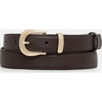 Opasek Kožený pásek Answear.LAB BZ.6.cjk hnědá 88X, vel. ONE SIZE