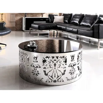 Konferenční stolek Konferenční stolek Euro-Home kulatý 91 x 91 x 40 cm kovový