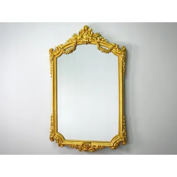 Zrcadlo Zrcadlo ve vintage zlatém rámu 86x140 cm PU270