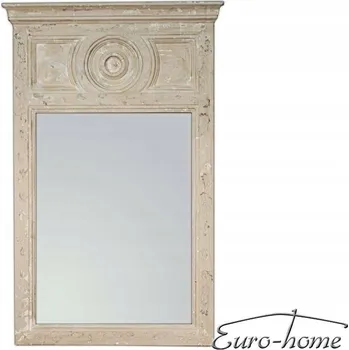 Zrcadlo Křišťálové zrcadlo s krémovým rámem 90x140 cm 21321