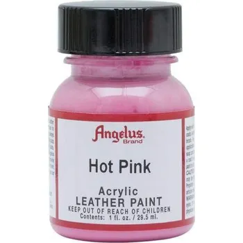 Speciální výtvarná barva Barva na kůži Angelus Akrylic paint 1 fl.oz. (29,5 ml) Barva: Hot Pink