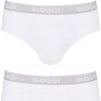 Pánské spodní prádlo Sloggi Slipy bílé barvy, velikost XXL
