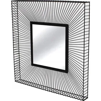 Zrcadlo Rám Zrcadlo , černé dráty 65 65x6,5 TOYJ19-215B