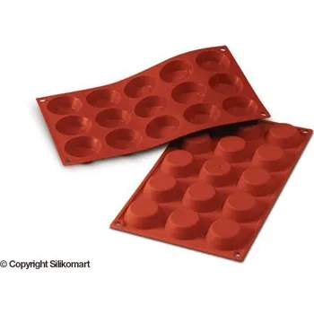 Nádoba na pečení Silikonová forma TARTALETKA 25 ml (pr. 5 cm) - 15ks na formě - Silikomart