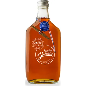 Pálenka Veselý Grunt Klacíková slivovice 0,5l - Pravá valašská 48%