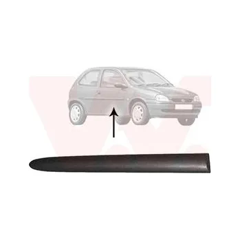 Lišta karosérie Ozdobná / ochranná lišta, boční stěna VAN WEZEL 3776430