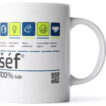 Dárkový hrneček - Šéf - 330 ml - Sablio