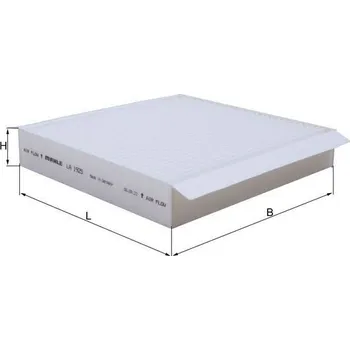 Ventilátor topení a klimatizace Filtr, vzduch v interiéru MAHLE LA 1925