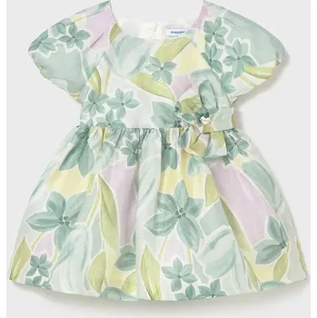 Dívčí šaty Dětské lněné šaty Mayoral 1909.4B.Baby.PPY2 zelená 97X, vel. 74