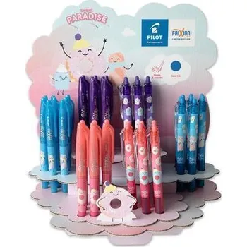 Roller Frixion Ball Fancy+ Frixion Clicker Fancy, displej/48 ks, mix barev, 0,35 mm, PILOT 45886 Pilot FriXion