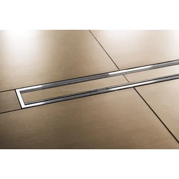 Odvodňovací žlab KERDI-LINE-C = Rošt pro dlažbu, Ušlech.ocel V4A broušená,...
