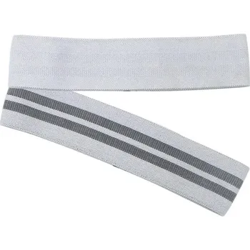 Odporová fitness guma na trénink těla | cvičební pás - Světle šedá