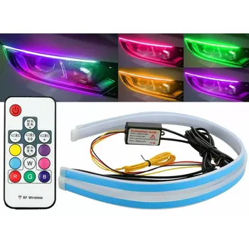 LED páska Flexibilní LED pásky CSP-1929 12V RGB 2x 45 cm