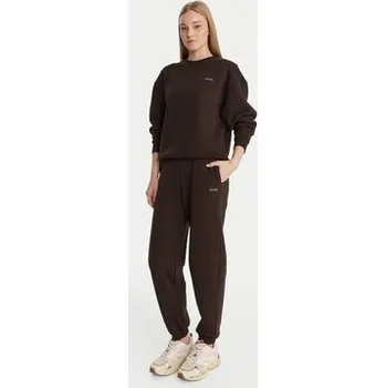 Dámské oblečení Guess Mikina V6RQ13 K9V31 Hnědá Regular Fit M