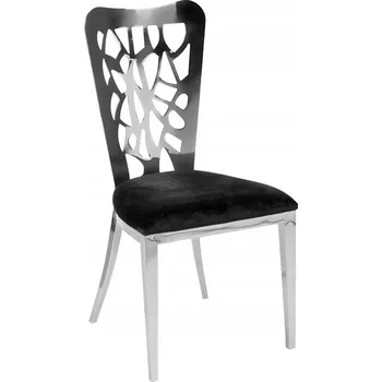 Křeslo Židle Euro-Home látka černá 1 ks