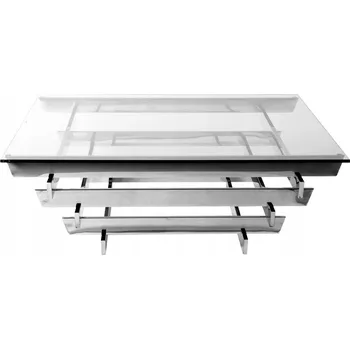 Konferenční stolek Čtvercový stolek Euro-Home 105 x 105 x 38 Cm, kovový