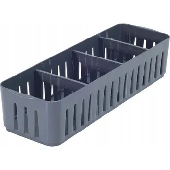 Úložný box Úložný box s přihrádkami – univerzální organizér do domácnosti i kanceláře 31x10x7 cm