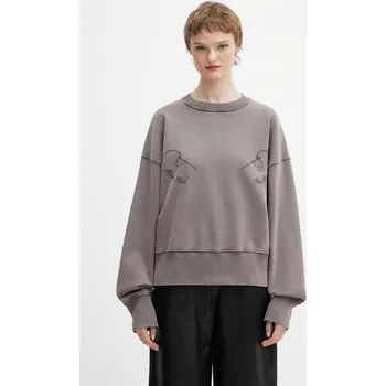 Dámská mikina Bavlněná mikina Jean Paul GAULTIER Needles, S, hnědá, 88X