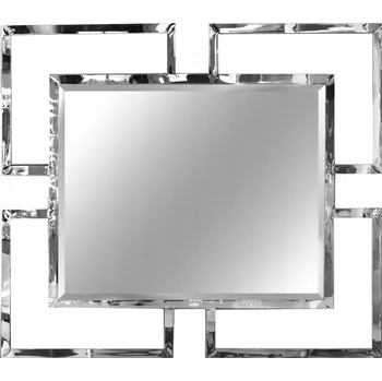 Zrcadlo Zrcadlo Euro-Home nástěnné obdélníkové, kovový rám, 1000 x 1200 mm