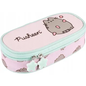 Penál Školní penál pouzdro pouzdro tuba bez vybavení Pusheen růžový Majewski