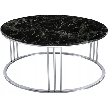 Konferenční stolek Kamenný černý stolek 100x45 cm C034A