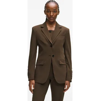 Dámské sako SAKO KARL LAGERFELD SNAP DETAIL FASHION BLAZER JAVA