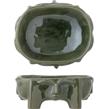 Bloomingville, Dekorativní mísa Amilia, 21 cm, zelená - Formadore