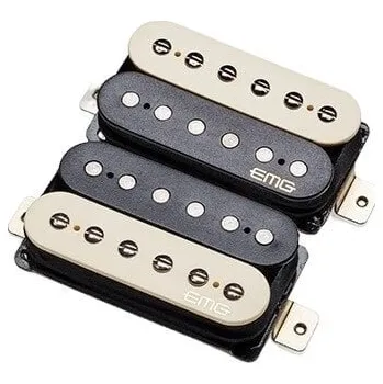 Snímač pro strunný nástroj EMG Fat 55-F Set Zebra Kytarový snímač