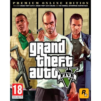 Hra pro Xbox 360 Grand Theft Auto V: Premium Online Edition X360