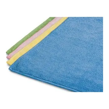 Podlahový mycí stroj Mikroutěrka Praktitex Economy 40x40xcm, zelená, cca 260 g/m2, 10 ks balení