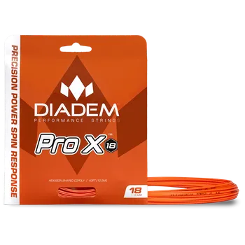 Struna na výplet tenisové rakety Výplet Diadem Pro X (12m) Barva: Stříbrná, Průměr výpletu: 1.30 (16) mm
