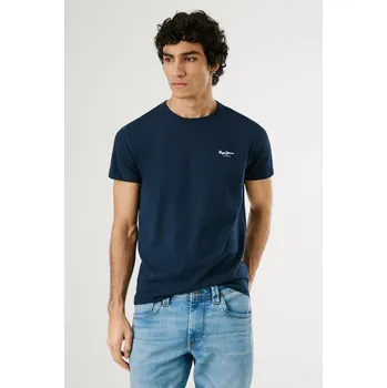 Pepe Jeans Pánské tričko ORIGINAL BASIC 3N Barva: modrá, Velikost: XXL