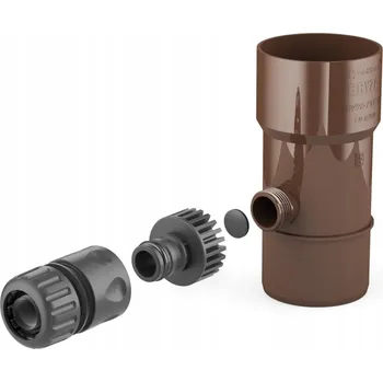 okap Lapač dešťové vody Bryza 110 mm hnědý