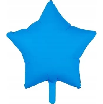 Balónek Balónek 45 cm – Fóliová hvězda modrá – Párty / Narozeniny / Akce