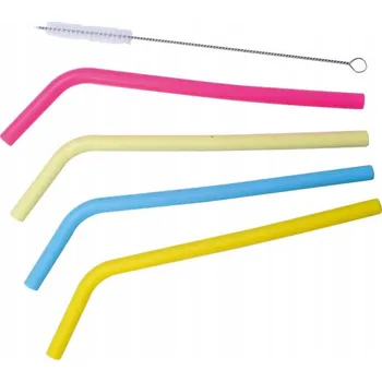 Brčka pro opakované použití 21 cm + kartáček na čištění