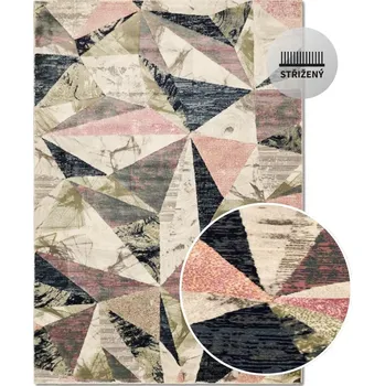 Koberec Kusový koberec ARTE 07405 L10 Dark Blue Rozměr: 80x150 cm