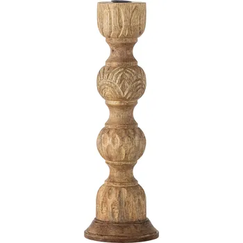 Svícen Bloomingville, Svícen na klasickou svíčku Nalua z mangového dřeva 32 cm - Formadore