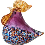 Bloomingville, Dekorativní figurka Livie 9,5 cm oranžovo-fialová - Formadore